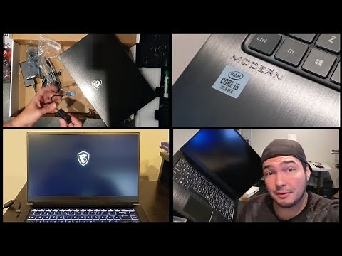 MSI Modern 15 A10M Unboxing & Thoughts!