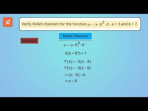 12 - CBSE - CLASS 13 - ROLLES THEOREM