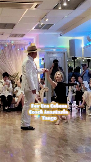 🎵Por Una Cabeza An exciting showcase of Tango, specially presented by Coach Anastasia and student Peter. What a powerful ending to an age-old song. 🤩 #galaxydanceacademy #ballroomdance #latindance #porunacabeza #tango | Galaxy Dance Academies