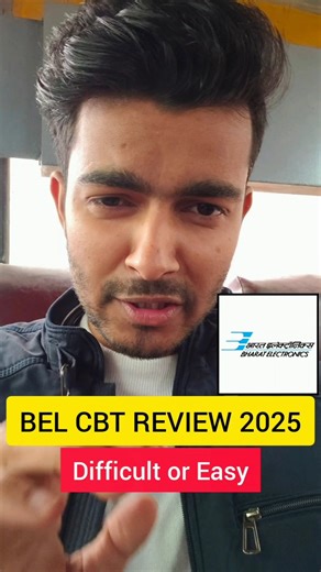 BEL 2025 CBT Review 😱 | Expected vs Reality | Full Exam Review #bel #shorts