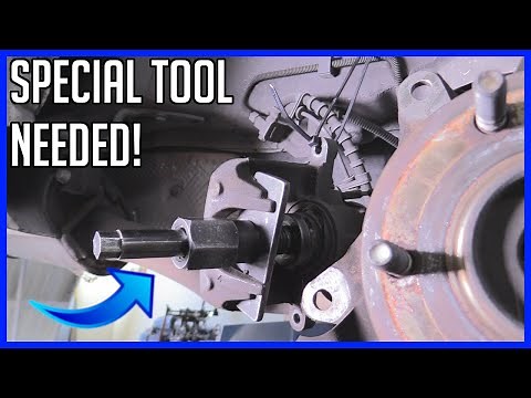 How to Retract a Rear Brake Piston in Caliper - Both Types Covered!