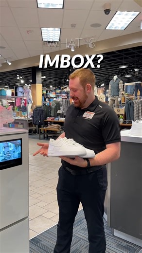 Have you noticed something new over by men’s footwear?👟 That’s our new IMBOX Protection system! IMBOX is a safe and premium shoe protection done in less than a minute. Whether you’re bringing in some kicks or grabbing a fresh pair straight off the shelf, IMBOX Protection helps keep them looking new and spotless for longer. Swing by Rochester SCHEELS and step up your shoe game today! | Scheels