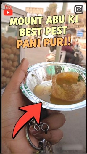 mount abu ki thandi hawa or tikhi pani puri #minivlog #viral #trending #dailyvlog