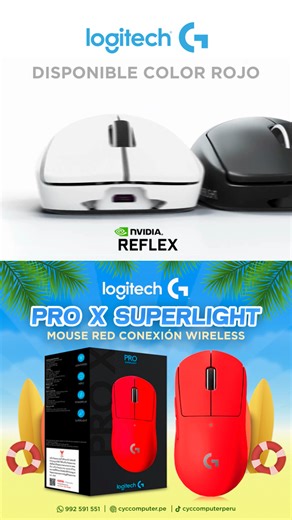 🖥️ 📣 MOUSE GAMER LOGITECH G PRO X SUPERLIGHT RED 🖥️ ✅ Conexión wireless / 25,600 Dpi. 💌 Hacemos envíos a todo el Perú 📱 Compras Online https://n9.cl/9v7dv #mousegamer #LogitechG #pcgaming #LaptopGamer #gamer | C&C Computer Service SAC