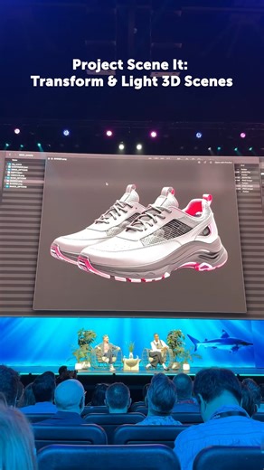 Seb Intel | Adobe Presents Project Scene It: Transform & Light 3D Scenes At the #Adobe event, we got an exclusive sneak peek into this groundbreaking... | Instagram
