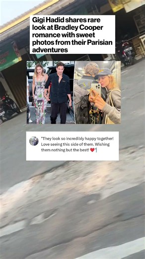 Gigi Hadid shares rare look at Bradley Cooper romance with sweet #entertainment