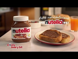 Nutella ad Australia 2025 Life's more delicious