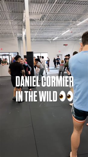 Daniel Cormier in the wild, can you spot him? 👀 If you could meet DC, what would you ask him? | Alien Films