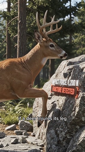 Why an Injured Leg Deforms a Deer's Antlers 🦌🦵