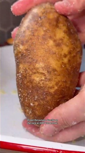 @Alton Brown has never let me down Here’s his method for the perfect baked potato! 1 Wash and th