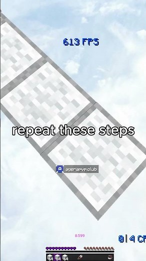 ninja bridge tutorial | minecraft bridging in bedwars #minecraft #bridge