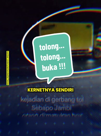 fakta teriakan minta tolong dari dalam mobil box di jambi #fy #jambi #mobilbox #viral