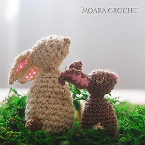 Crochet Bunny Pattern Free Tutorial -