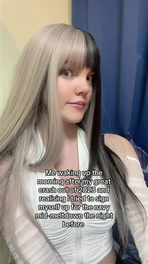 In my defence it was a humongous crash out and I was very very devastated #meme #2023 #crashout #altgirl #gothic