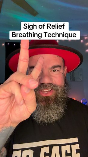 14K views · 1.5K reactions | Stop your doom scrolling and do the sigh of relief breathing technique  | Yogi Bryan | Facebook