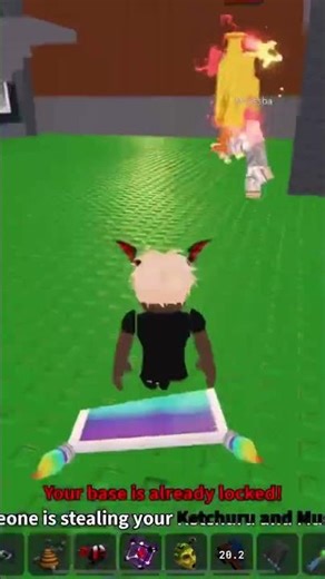 LETTING MY FRIEND HAVE MY KETCHURU I STOLE SINCE HE GOT SCAMMED #sab