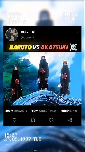Naruto vs akatsuki ☠️ #naruto #narutoshippuden #animeedit