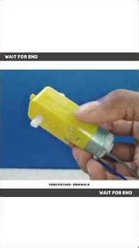 DC Motor & 9V Battery Science Experiment 😲 | New Science Experiment | #shorts