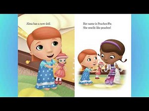 Disney Junior: Doc McStuffins - Peaches Pie Takes a Bath | Fun Read-Along for Kids Read by Swanti