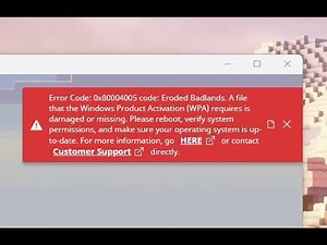 Minecraft Launcher Eroded Badlands Error: Important INFO
