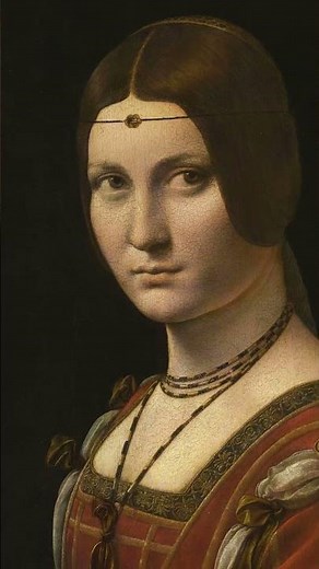 La Belle Ferronnière – Da Vinci’s Mysterious Muse #LeonardoDaVinci #LaBelleFerronnière #LouvreMuseum