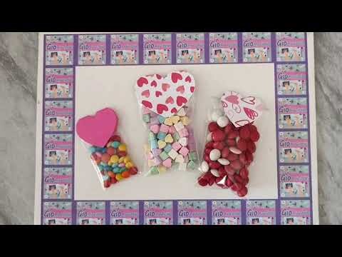 Goodie Bags Step by Step #diy #tutorial #crafts #valentinesday