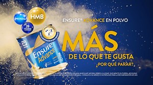 ¡Ensure® Advance en polvo te da más! Más ahorro por toma, más combinaciones de sabores y más fuerza y vitalidad. ¿Te animas a probarla? #Fuerza #Vitalidad #EnsureAdvance | Ensure Latinoamérica