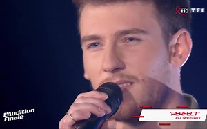 【法国好声音】小哥翻唱Ed Sheeran (Perfect)The Voice France 2018 Auditions Finales