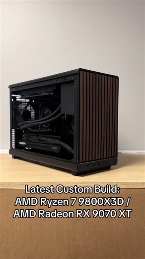 Gaming PC - AMD Ryzen 7 9800X3D, 32GB RAM, AMD Radeon RX 9070 XT 16GB 🔗 www.alexdavispcs.co.uk #GamingOnTikTok #pcgaming #gamingpc #UKGaming #GamingSetup