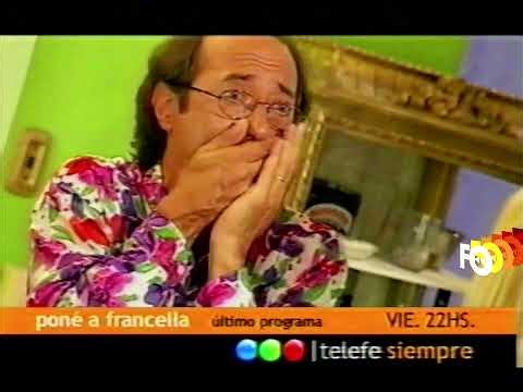 Promo trunca de "Poné a Francella" - Telefé (27 de Diciembre 2002)