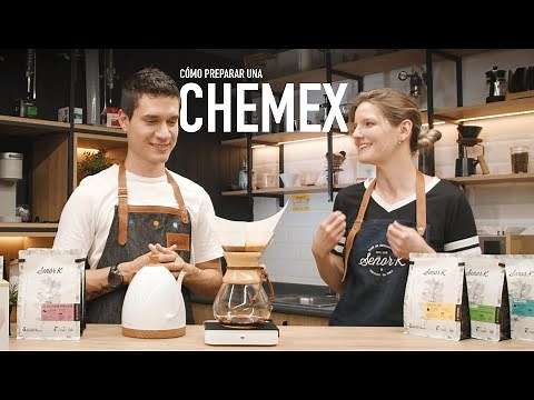 Preparando café en CHEMEX ¿Cómo preparar el filtrado perfecto en una Chemex? ☕️