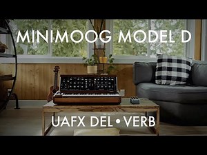Minimoog Model D + UAFX Del-Verb | Simple Synthesis | Part 1: Brass