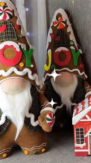 Gnome gingerbread full tutorial 👆🏻✅ #christmas #gnomes #christmasidea #giftideas #alicecrafts