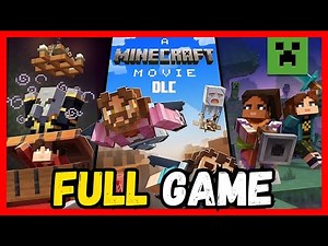 A Minecraft Movie DLC - FULL GAME Walkthrough & Ending Minecraft DLC (Unlock ALL Character)