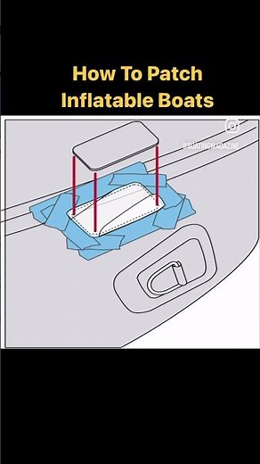 Got dinghy? Here’s a quick look at how to patch an inflatable #boat.