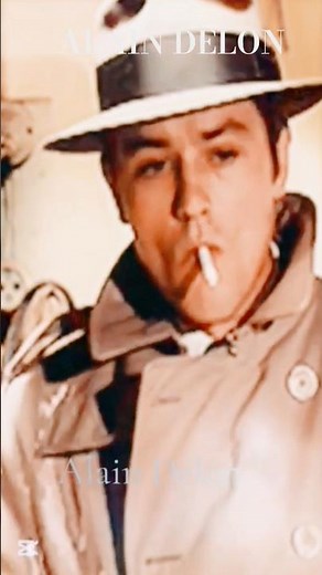 ALAIN DELON 💗 Le Samurai , 1967 #alaindelon #moments #movie #cinema #actor #icon #film #star #60s