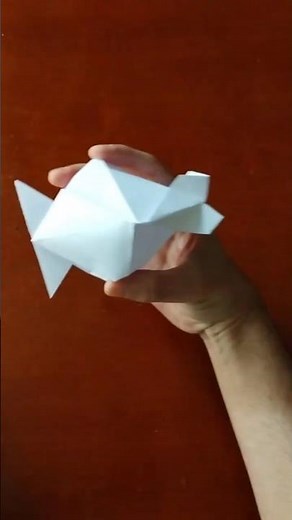 🐟 Peixe 3D de Origami que ABRE A BOCA! Truque Incrível!