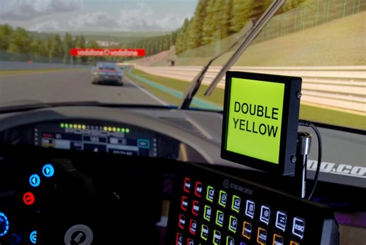 Vocore 4" Square Display Case - Sim Racing Flag Display - Etsy Canada