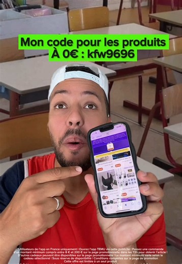 🔥Le prof quand il découvre l’activité à 0€ sur @Temu 🔥 #ad ➡️Téléchargez l’appli TEMU➡️Tapez mon code【kfw9696】dans la barre de recheche➡️Obtiens TOUS les articles à 0€ !