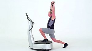 Mach Dich FIT für den Sommer – mit der Power Plate Übung des Monats. Probiere gleich das neue Functional Training auf der Power Plate aus! HEUTE: Ausfallschritt mit Frontheben. Wir wünschen Euch viel Spaß (y) | Power Plate Deutschland, Österreich & Schweiz