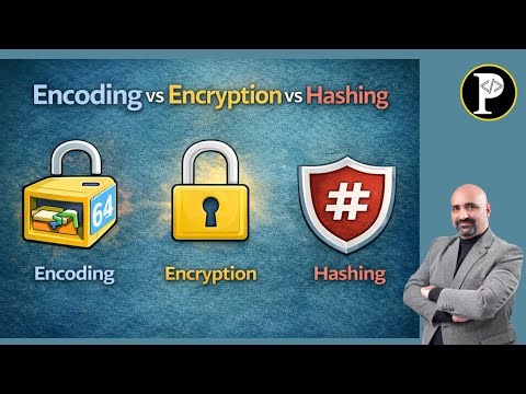 Encoding vs Encryption vs Hashing