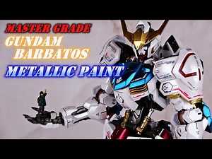 [MG] 건담 발바토스 메탈릭 도색 완성 영상 MG GUNDAM BARBATOS METALLIC PAINT