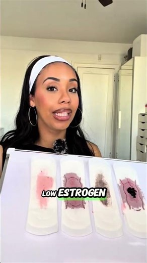 Menstrual color and meaning #shortsvideo