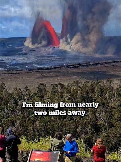 Kilauea Volcano Eruption: Slow Motion Illusion Explained