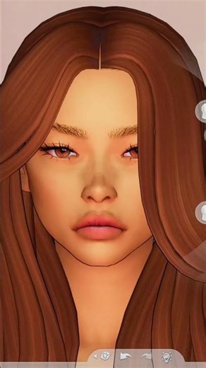 Sim makeover ♡ | The Sims 4 create a sim Cas #sims4 #sims4cc #simmer #sims4cas #ts4