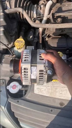 Changing the alternator on my dodge grand caravan #carworkshop #automobile #automatic