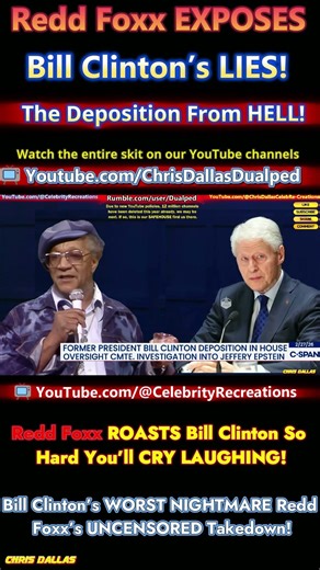 Redd Foxx EXPOSES Bill Clinton’s LIES! The Deposition From HELL!