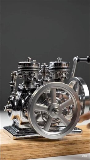 Real Mini 2 Piston Engine