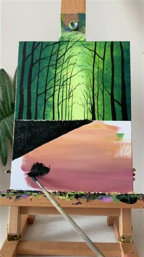 #art #painting #howtopaint #landscapepainting #acrylicpainting