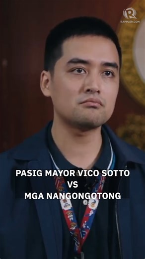 2.8M views · 117K reactions | 'Syempre magagalit sila, pero sa akin naman kasi, kung walang nagagalit sa akin, eh baka wala akong ginagawa.' Vico Sotto talks about how members of his own bureaucracy opposed the reforms he was introducing as Pasig mayor, and how he won them over by starting with HR reform. Full interview: https://www.rappler.com/philippines/metro-manila/interview-vico-sotto-fighting-corruption-disinformation/ | Rappler | Facebook